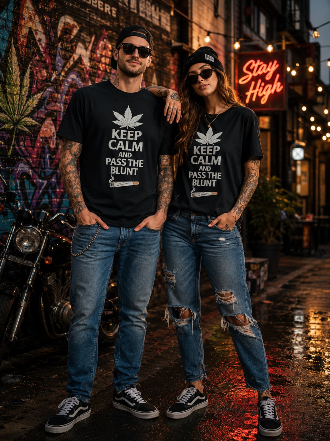 Keep Calm and Pass the Blunt apparel street photo