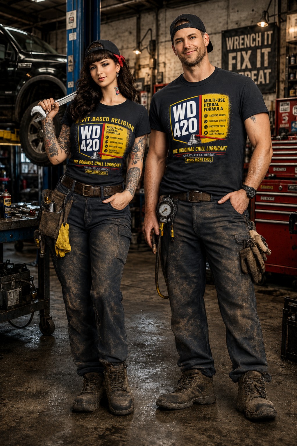 WD 420 apparel garage photo